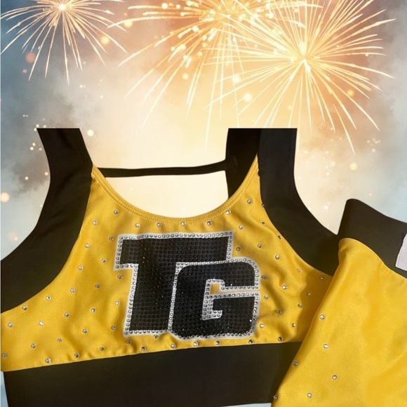 TG Yellow Cheer practice wear - Picture 3 of 3